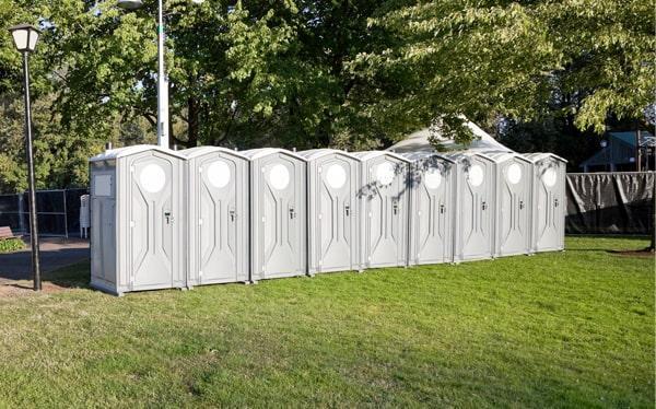 we offer a range of sizes for our special event portable restrooms to accommodate events of all sizes